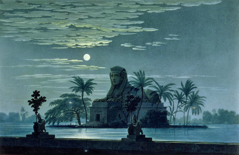 stage design for the magic flute